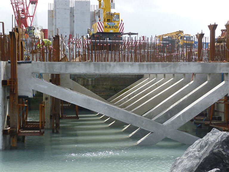 PRECAST CONCRETE MARINE SUPPORTS SUPPLIER